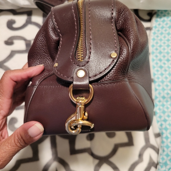 EUC Coach Oxblood Leather Lane Satchel - Picture 6 of 16